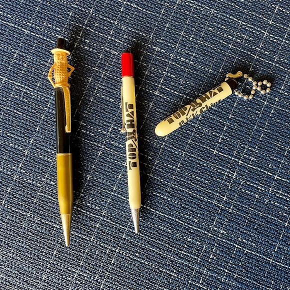 Vintage Mr Peanut and Top Hat Chips Pencils - Picture 1 of 10